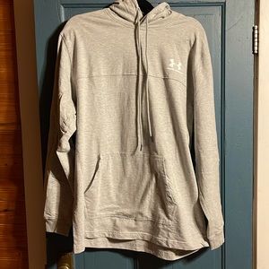 LNWOT Under Armour sweatshirt. Very light grey